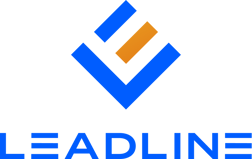 Leadline Logo - Blue Vertical
